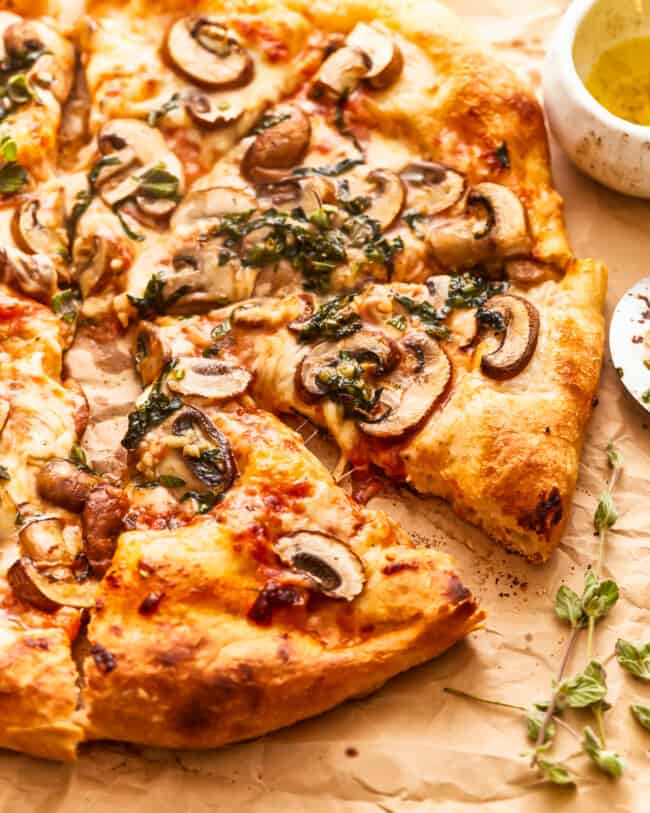 Mashroom pizza (Large)